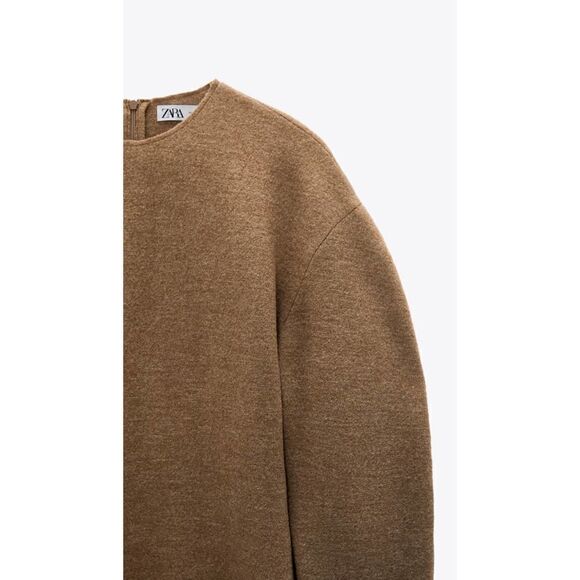 Zara 100% Wool Dress Premium Capsule Collection - Picture 7 of 9